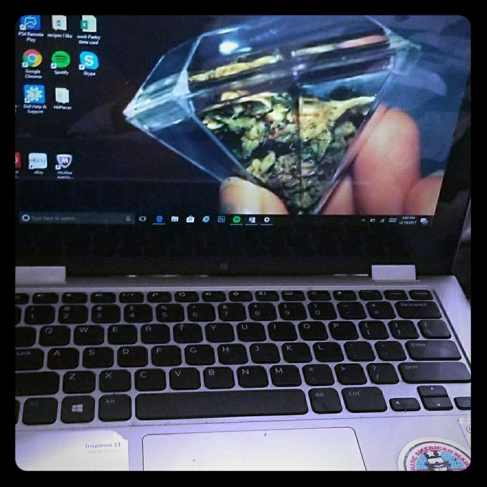A laptop